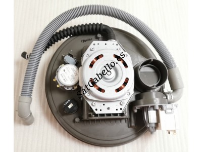 Conjunto Motor Lavado Bomba Desagüe Sensor Limpieza Motor Inversor agua Lavavajillas LG 